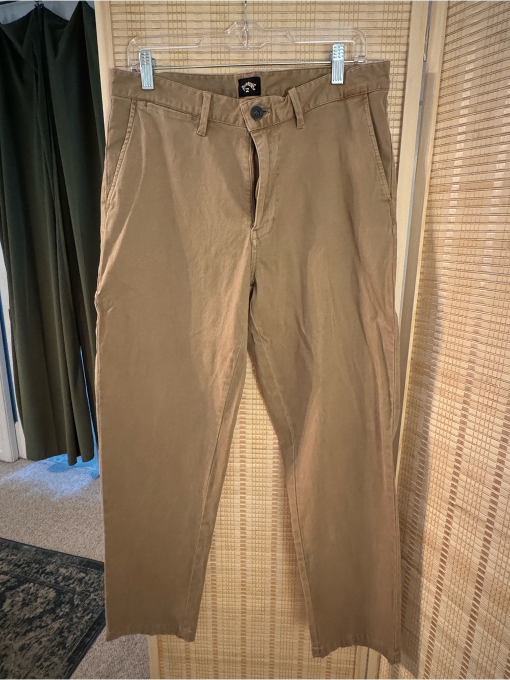Billabong Tan Cotton Chino Pants